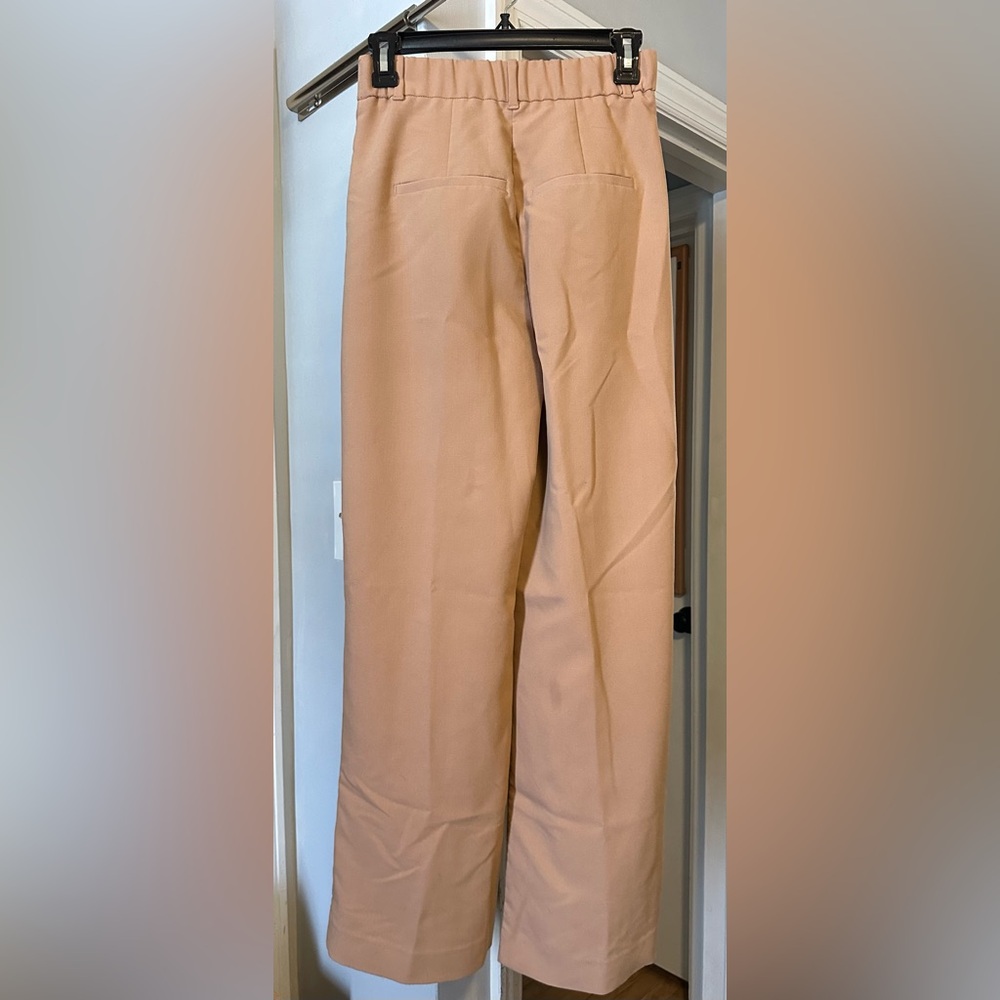 Abercrombie & Fitch Tan Wide-Leg Pants - Picture 2 of 5